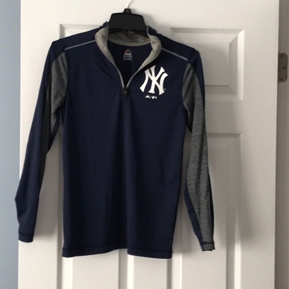 New York Yankees 3/4 zip pull over